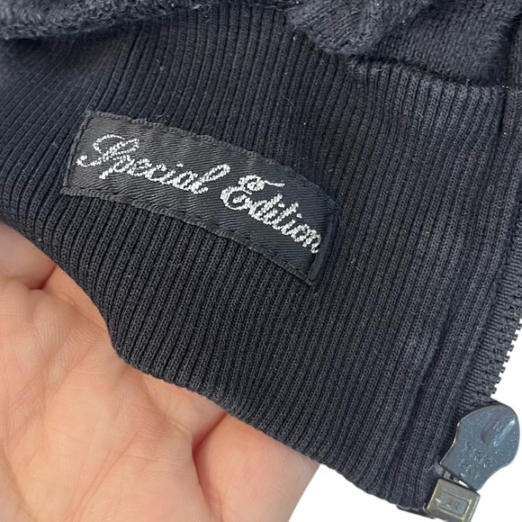 Puma Men’s Mock Neck Full Zip Sweatshirt with Elastic Panels and Pockets Black - Picture 4 of 11